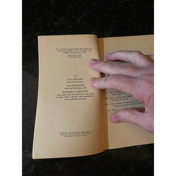 Leslie Charteris, Saint Overboard, 1955 - Picture 4 of 5